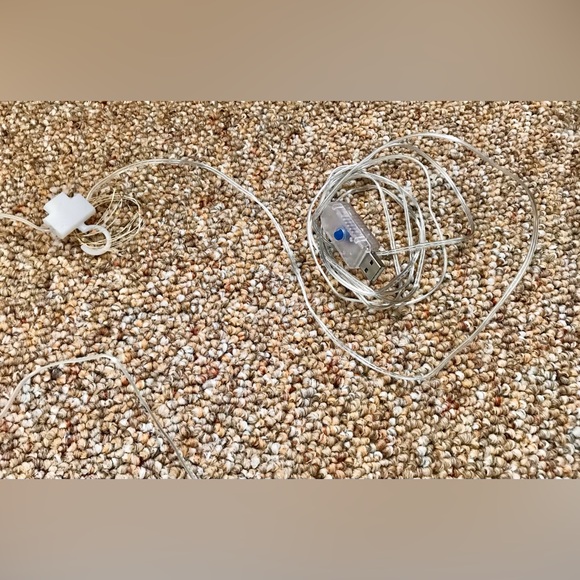 Multi Color Multi Function Light Curtain USB Plug 120” Wide Each Strand 40” Long - Picture 7 of 15